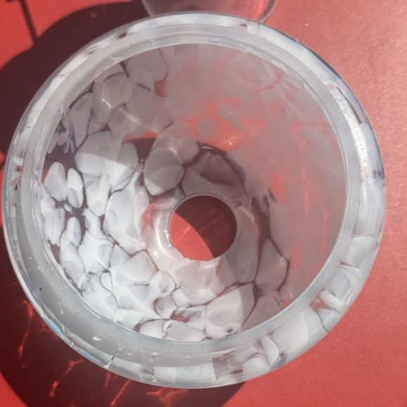 Royal Limited white Crystal Pedestal fairy light Votive Candle Lamp 8.5” Tall - Picture 6 of 15